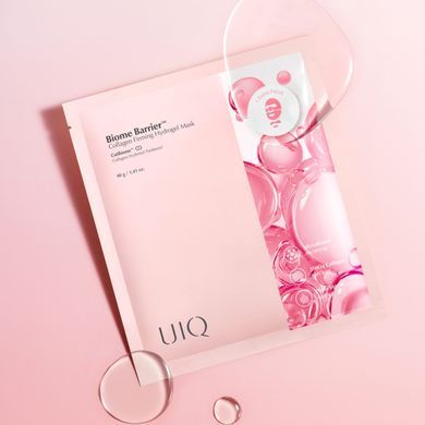UIQ Biome Barrier&trade; Collagen Firming Hydrogel Mask &ndash; гідрогелева маска з колагеном