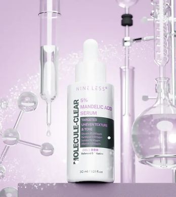 NINELESS Molecule-Clear 5% Mandelic Acid Serum &ndash; балансуюча сироватка-пілінг з мигдалевою кислотою 5%