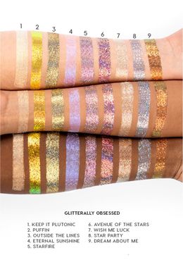 Colourpop Glitterally Obsessed WISH ME LUCK - глітерна паста