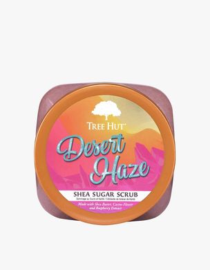 Tree Hut Desert Haze Shea Sugar Scrub – цукровий скраб для тіла з малиною і жасмином