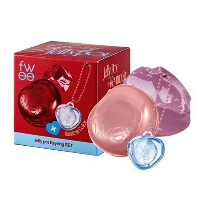FWEE Keyring Lip&Cheek Glowy Jelly Pot &ndash; желе для губ і щік з брелком