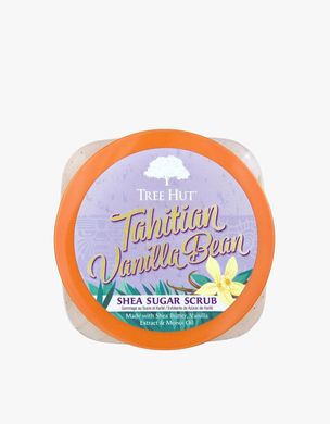 Tree Hut Tahitian Vanilla Bean Shea Sugar Scrub – цукровий скраб для тіла з ваніллю та олією ши