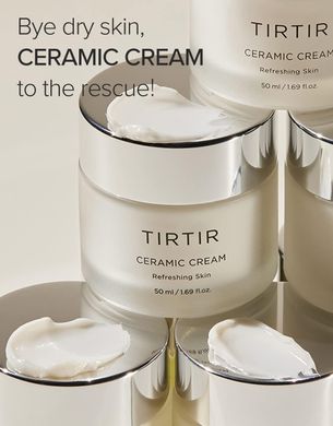 TirTir Ceramic Cream – крем для глибокого зволоження сухої та зневодненої шкіри