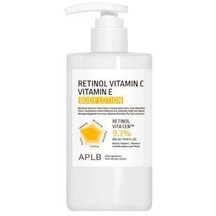 APLB Retinol Vitamin C Vitamin E Body Lotion &ndash; лосьйон для тіла для пружності та сяйва шкіри з ретинолом, вітамінами C та E