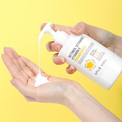 APLB Retinol Vitamin C Vitamin E Body Lotion &ndash; лосьйон для тіла для пружності та сяйва шкіри з ретинолом, вітамінами C та E