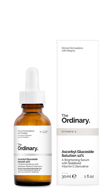 The Ordinary Ascorbyl Glucoside Solution 12% (водний розчин похідного вітаміну C)