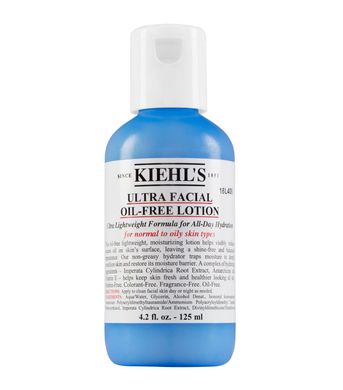 Kiehls Ultra Facial Oil-Free Lotion — легкий зволожуючий крем без олій