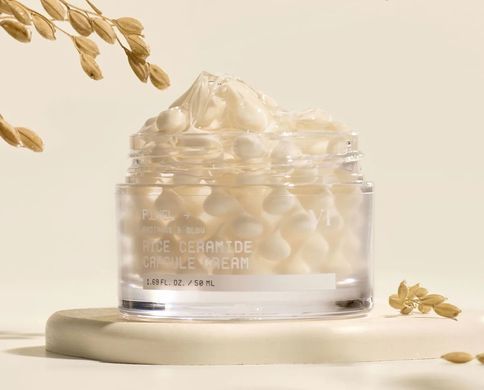 VT Cosmetics Rice Ceramide Capsule Cream &ndash; зволожувальний крем із капсулами з керамідами і рисом