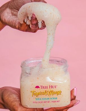 Tree Hut Tropical Mango Shea Sugar Scrub &ndash; цукровий скраб для тіла з ароматом тропічного манго