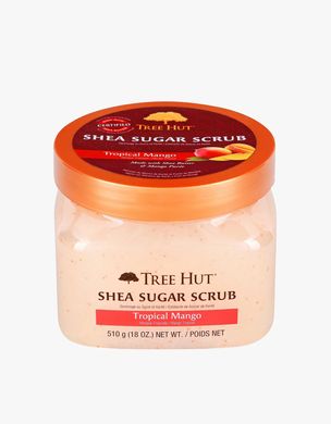 Tree Hut Tropical Mango Shea Sugar Scrub – цукровий скраб для тіла з ароматом тропічного манго