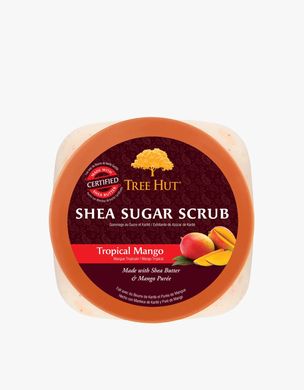 Tree Hut Tropical Mango Shea Sugar Scrub – цукровий скраб для тіла з ароматом тропічного манго