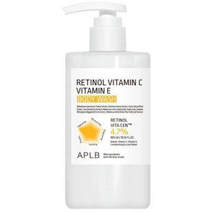 APLB Retinol Vitamin C Vitamin E Body Wash &ndash; гель для душу для пружності та сяйва шкіри з ретинолом, вітамінами C та E