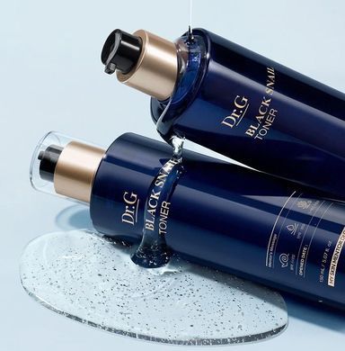 Dr. G Black Snail Toner &ndash; зволожувальний тонер з муцином чорного равлика