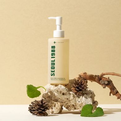 KSECRET SEOUL 1988 Cleansing Oil : Pine Cica 1% + Probiotics &ndash; гідрофільна олія з сосною, центеллою та пробіотиками