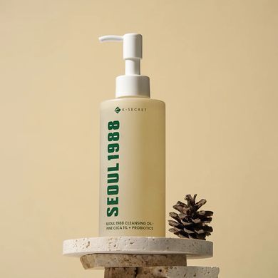 KSECRET SEOUL 1988 Cleansing Oil : Pine Cica 1% + Probiotics &ndash; гідрофільна олія з сосною, центеллою та пробіотиками