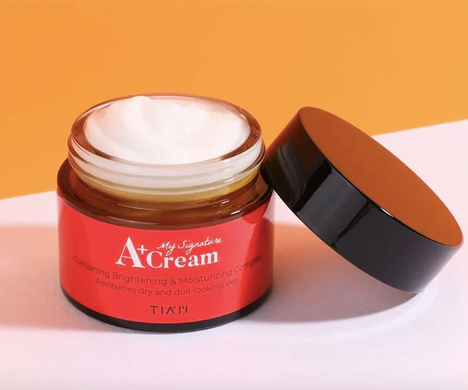 TIA'M My Signature A+ Cream – зволожуючий та освітлюючий крем для обличчя