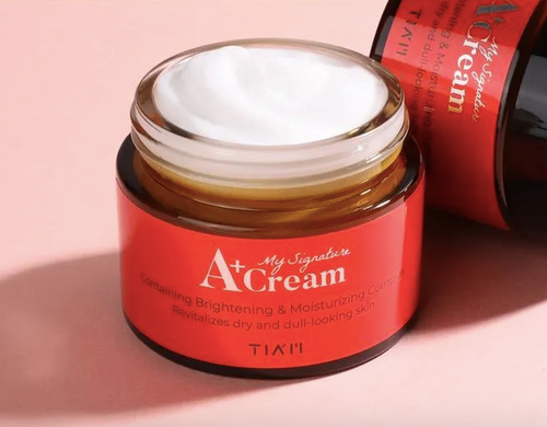 TIA'M My Signature A+ Cream – зволожуючий та освітлюючий крем для обличчя