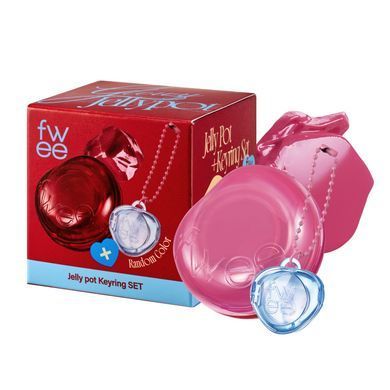 FWEE Keyring Lip&Cheek Glowy Jelly Pot &ndash; желе для губ і щік з брелком