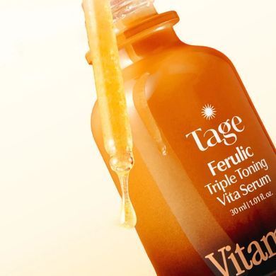 Tage Ferulic Triple Toning Vita Serum &ndash; освітлювальна сироватка з вітаміном С і феруловою кислотою