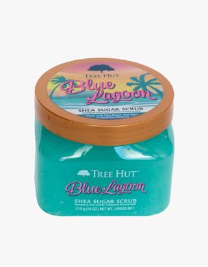 Tree Hut Blue Lagoon Shea Sugar Scrub – цукровий скраб для тіла зі свіжим літнім ароматом