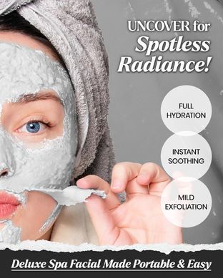 LINDSAY Modeling Mask Cup Pack Charcoal &ndash; моделююча маска для обличчя з вугіллям