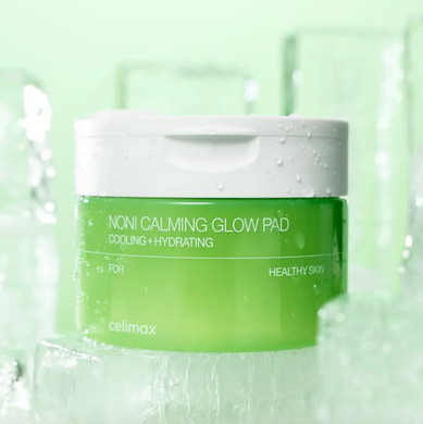 Celimax The Real Noni Calming Glow Pad &ndash; тонер-пади з ноні для заспокоєння і сяяння шкіри 50 шт.