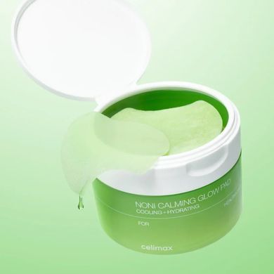 Celimax The Real Noni Calming Glow Pad &ndash; тонер-пади з ноні для заспокоєння і сяяння шкіри 50 шт.