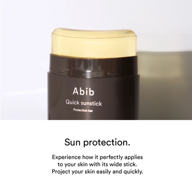 Abib Quick Sunstick Protection Bar SPF50+ PA++++ — сонцезахисний стік