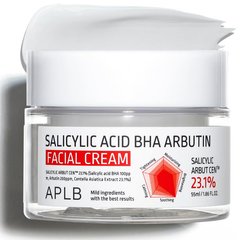 APLB Salicylic Acid BHA Arbutin Facial Cream – зволожуючий крем для проблемної та чутливої шкіри