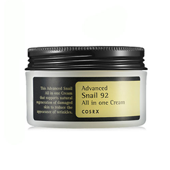 COSRX Advanced Snail 92 All in one cream — зволожуючий крем для сяяння шкіри