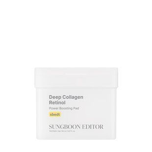 Sungboon Editor Deep Collagen Retinol Power Boosting Pad &ndash; педи для обличчя з ретинолом