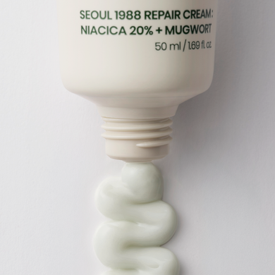 KSECRET SEOUL 1988 Repair Cream : Niacica 20% + Mugwort &ndash; відновлювальний крем з центеллою і полином