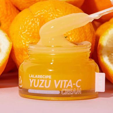 LaLa Recipe Yuzu Vita C Cream – освітлюючий крем з ніацинамідом 5% та екстрактом юдзу