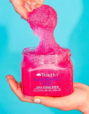 Tree Hut Raspberry Fizz Sugar Scrub &ndash; цукровий скраб для тіла з малиною