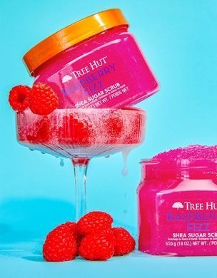 Tree Hut Raspberry Fizz Sugar Scrub &ndash; цукровий скраб для тіла з малиною