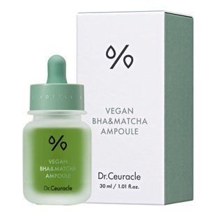 Dr.Ceuracle Vegan BHA&Matcha Ampoule &ndash; ампульна сироватка з BHA кислотою та екстрактом матчa