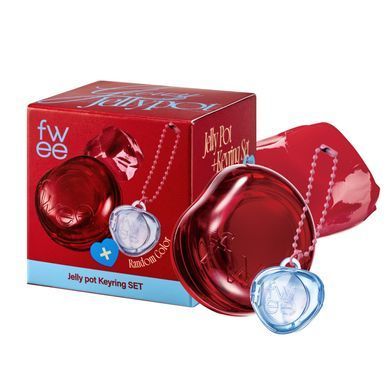 FWEE Keyring Lip&Cheek Glowy Jelly Pot &ndash; желе для губ і щік з брелком