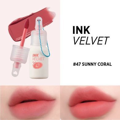 Peripera Ink The Velvet &ndash; стійкий вельветовий тінт для губ