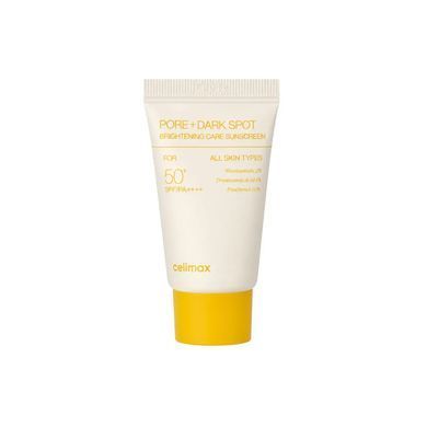 Celimax Pore+Dark Spot Brightening Care Sunscreen &ndash; освітлювальний сонцезахисний крем SPF50+ PA++++