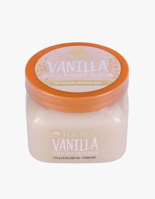Tree Hut Vanilla Shea Sugar Scrub – цукровий скраб для тіла з ароматом ванілі