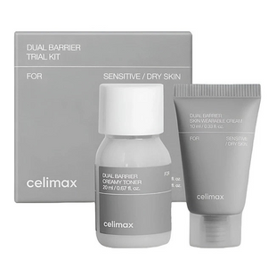 Celimax Dual Barrier Trial Kit &ndash; набір мініатюр для сухої і чутливої шкіри