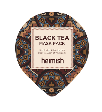 Heimish Black Tea Mask Pack — ранкова експрес-маска