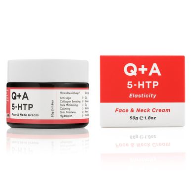 Q+A 5-HTP Face & Neck Cream — крем для еластичності шкіри