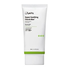Jumiso Super Soothing Cica & Aloe Sunscreen SPF50+ PA++++ мінеральний сонцезахисний крем