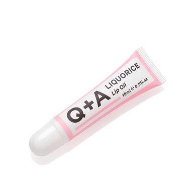 Q+A Liquorice Lip Oil — зволожуюча олійка для губ