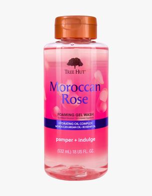 Tree Hut Moroccan Rose Foaming Gel Wash – гель для душу з марокканською трояндою