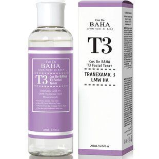 Cos De Baha T3 Tranexamic 3 LMW HA &ndash; тонер для обличчя з транексамовою кислотою