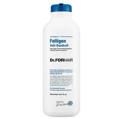 Dr.FORHAIR Folligen Anti-Dandruff Shampoo &ndash; шампунь проти лупи для ослабленого волосся