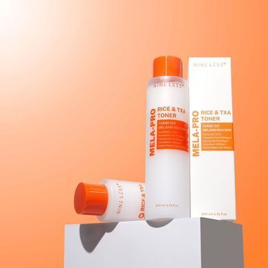 Nine Less MELA-PRO Rice & TXA Toner &ndash; освітлювальний тонер з рисом і транексамовою кислотою