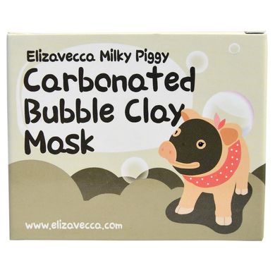 Elizavecca Carbonated Bubble Clay Mask - бульбашкова глиняна маска